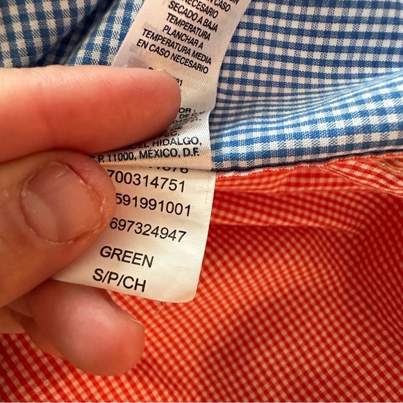 CHAPS | EUC - Multi-Pattern Checked Button Down - Size S - Picture 7 of 8